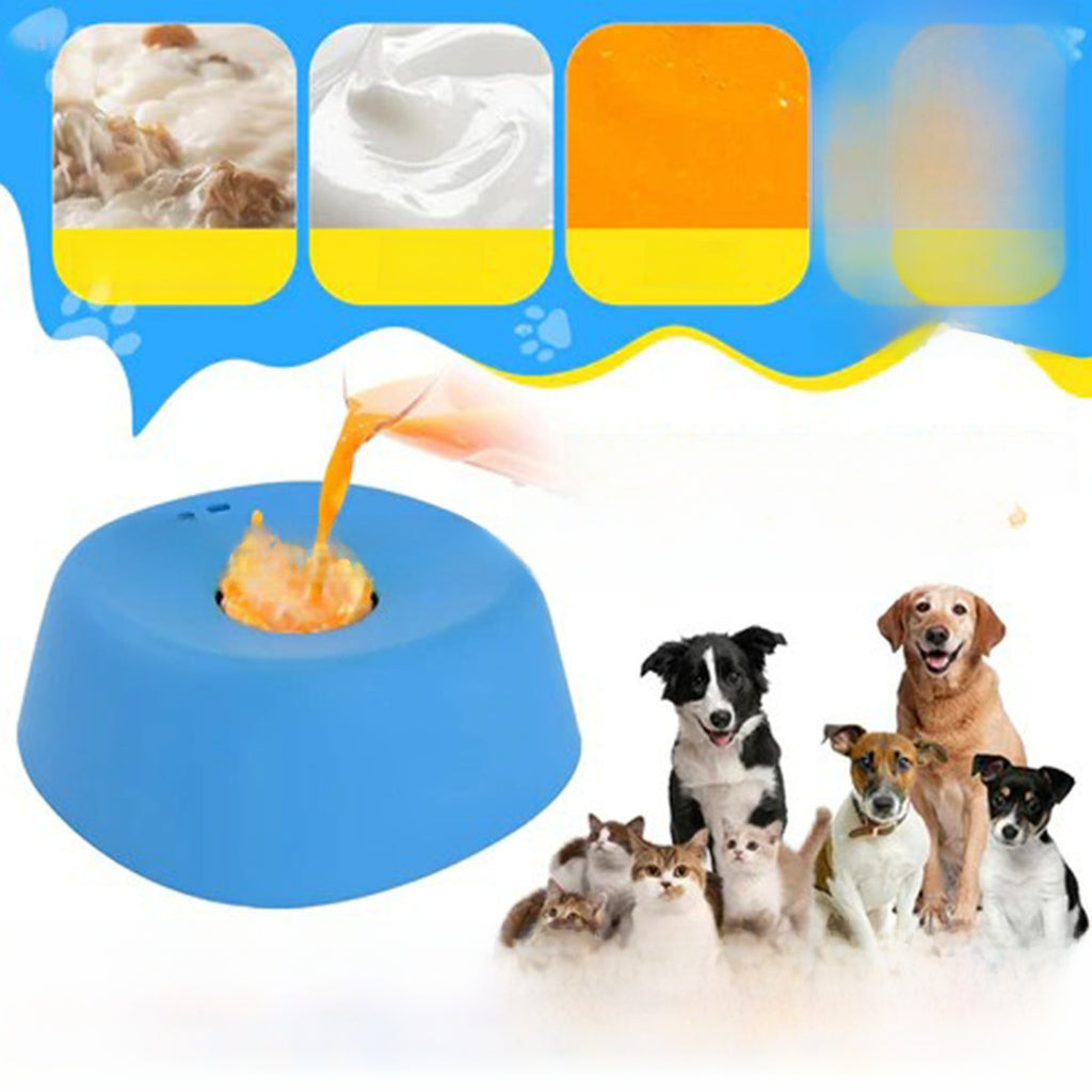 Spherical Pet Licking Slow Feeder Bowl