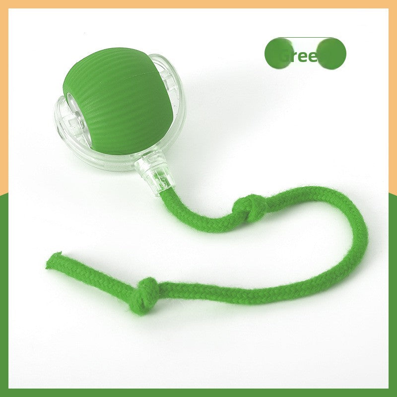 Electric Automatic Cat Teaser Ball with Adjustable Speed